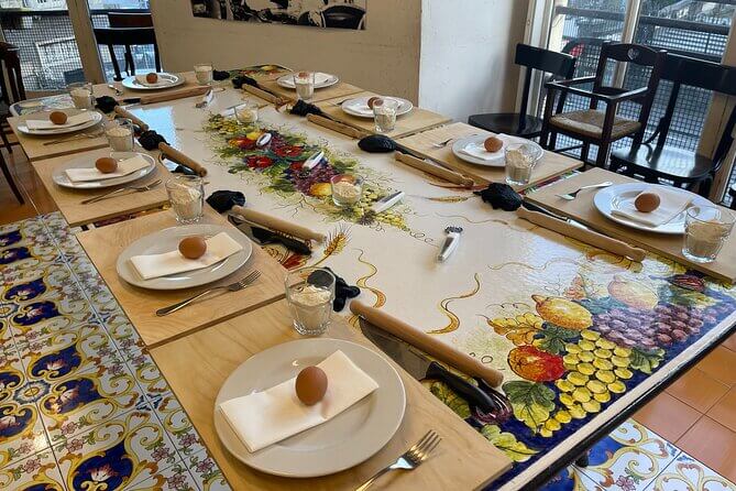 tésztakészítő workshop Nápoly