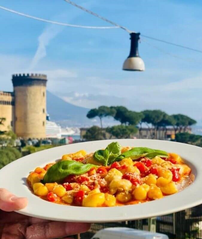gnocchi készítő workshop Nápoly