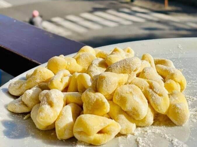 gnocchi készítő workshop Nápoly